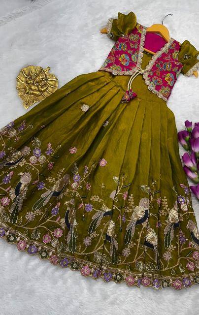 kids koti gown silk Kids fashion market in Mumbai